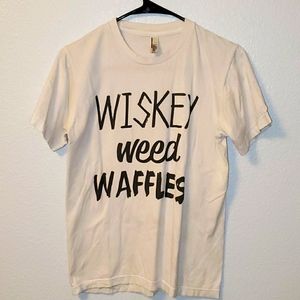 Whiskey Weed & Waffles T-shirt